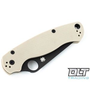 Spyderco PM2 DLT Exclusive 20CV Black DLC Blade
